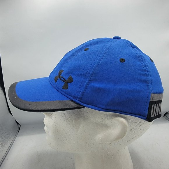 Under Armour Adults Medium Large Blue Athletic Outdoors Hat Cap Lightweight - Picture 2 of 10